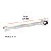 Llave combinada con matraca 10 mm x 154 mm largo, EXPERT