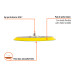 Pad de vinil para lijadora neumática TPN-861, TRUPER