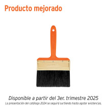 Brocha profesional de 5" con mango de plástico, TRUPER
