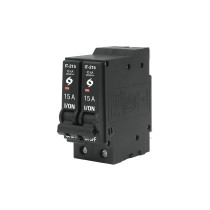 Interruptor de 2 polos 15A, enchufable, a granel, VOLTECK