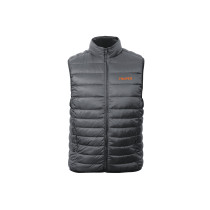 Chaleco de plumas ligero para hombre, gris, EG, TRUPER