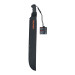 Machete doble filo 18", cacha inyectada, con funda, TRUPER