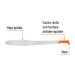 Machete Caguayano 27" cacha naranja inyectada, TRUPER