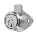 Cerradura para mueble, modelo 21, cromo, HERMEX