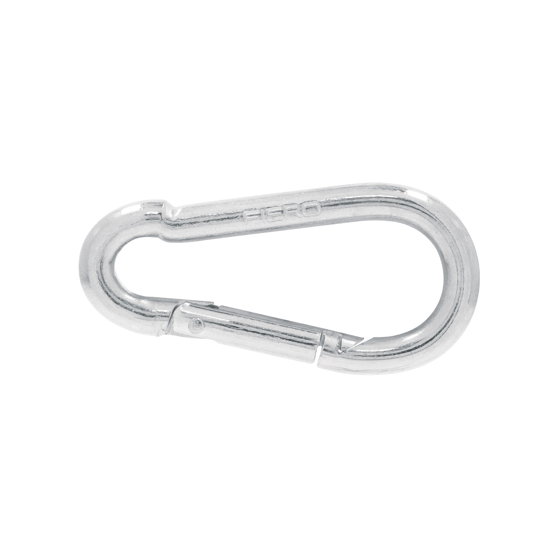 Bandola mosquetón de acero 1/4", FIERO