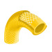 Manguera para gas, PVC amarilla, 3/8"flare, 4 m, FOSET