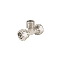 Tee macho para PEALPE, 1/2", FOSET