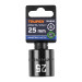 Dado de impacto de 25 mm, 6 puntas, cuadro 1/2", TRUPER