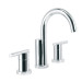 Mezcladora cromo para lavabo con taladros separados, ELEMENT