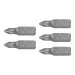 Estuche con 5 puntas pozidriv PZ1 largo 1", TRUPER EXPERT