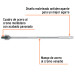 Mango articulado con cuadro de 1/2", largo 17", TRUPER