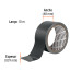 Cinta negra para ducto 10 m x 48 mm, espesor 0.19 mm, TRUPER