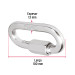 Bandola de acero de 1/2" con seguro, FIERO