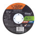 Disco abrasivo de corte preciso metal 4-1/2" x 1 mm, EXPERT