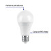 Foco LED 12W (75W) A19, 3000K blanca cálida, 1050lm, blíster