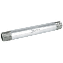 Niple de acero galvanizado 1/2" x 6", FOSET