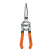 Tijera forjada para poda 8", curva, corte de uva, TRUPER