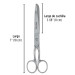 Tijera 7" para costura, de acero inoxidable, PRETUL