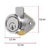 Cerradura para mueble, modelo 21, cromo, HERMEX