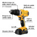 Kit taladro/destornillador 1/2", 20V, 32 accesorios, PRETUL