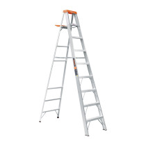 Escalera de tijera tipo ll 8 peldaños y bandeja, TRUPER
