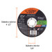 Disco abrasivo de corte preciso metal 4-1/2" x 1.2 mm EXPERT