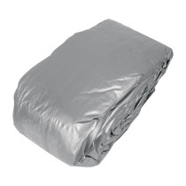 Lona de polietileno reforzada 9x14 m, gris, 180g/m2, TRUPER