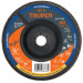Disco laminado 7" grano 40 centro 7/8", plástico, TRUPER