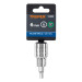 Dado punta hexagonal de 6 mm, cuadro 1/2", TRUPER
