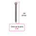 Bolsa con 1 kg de clavos alfilerillos de 3/4" sin cabeza