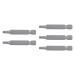Estuche con 5 puntas torx T20 largo 2", TRUPER EXPERT