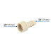 Adaptador hembra movible de polipropileno 3/4" x 3/4", FOSET