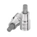 Dado punta corta bristol M10, cuadro 1/2", TRUPER