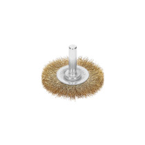 Carda circular 2" alambre fino para taladro, TRUPER