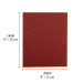 Lija de esmeril roja grano 40 de óxido de aluminio, TRUPER