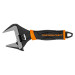 Llave ajustable (perico) 6" boca ancha Comfort Grip, EXPERT