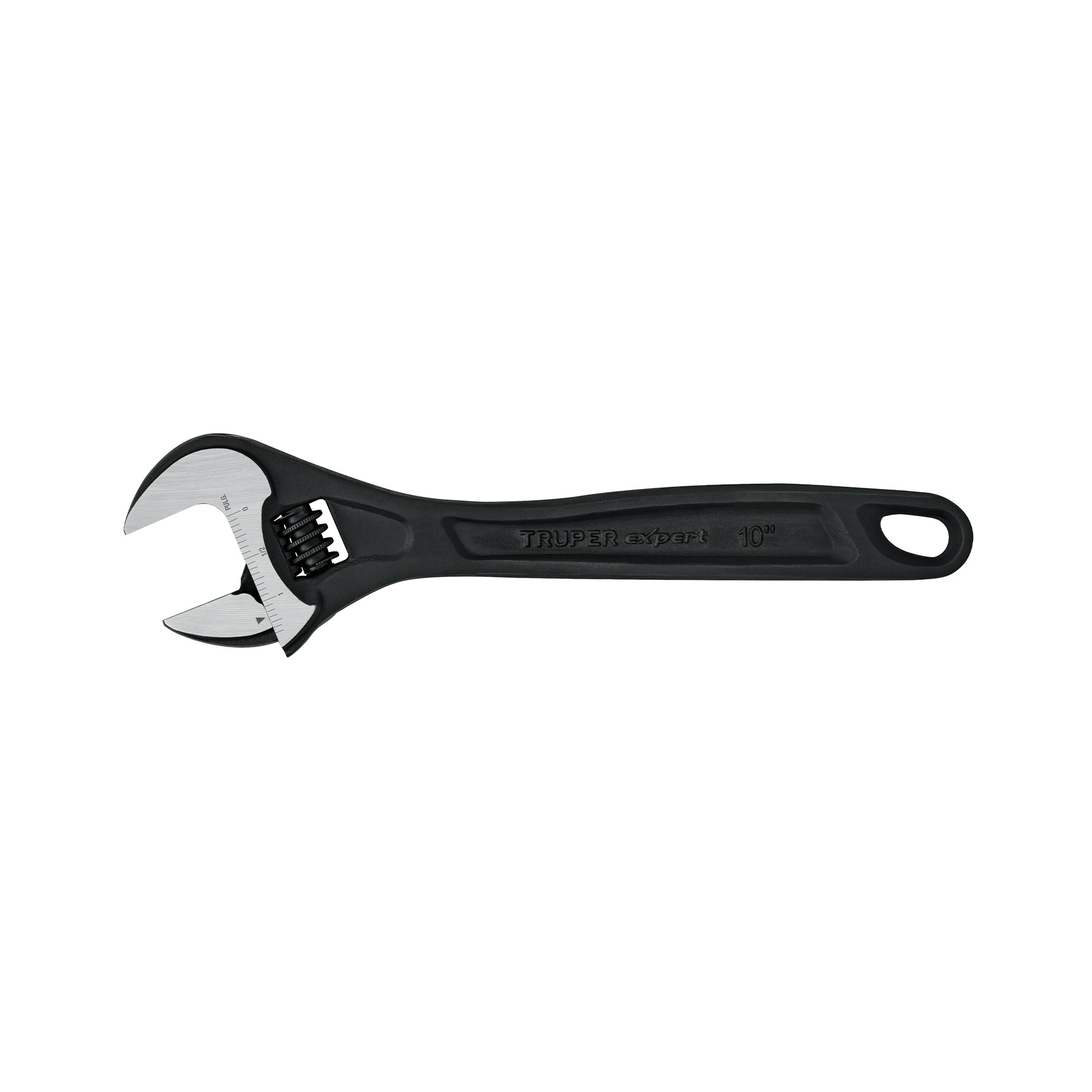Llave ajustable (perico) 10" profesional pavonada, EXPERT