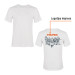 Playera cuello redondo para hombre, blanca, G, TRUPER