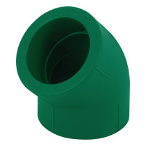 Codo 45° de PPR, 1-1/2" (50mm), FOSET