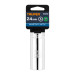 Dado largo de 24 mm, 6 puntas, cuadro 1/2", TRUPER