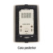 Contacto aterrizado + 2 puertos USB, blanco, línea Italiana