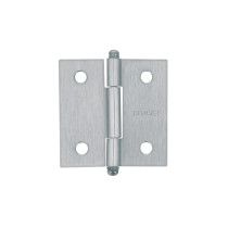 Bisagra cuadrada 2", satinado, cabeza redonda, HERMEX