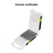 Estuche con 5 puntas planas de 3/8" largo 2", TRUPER EXPERT
