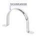 Bolsa c/5 abrazaderas tipo omega 4" p/tubo pared delgada