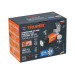 Inflador portátil 12 V para auto, con linterna LED, TRUPER