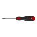 Desarmador plano 3/16 x 3" mango Comfort Grip, PRETUL