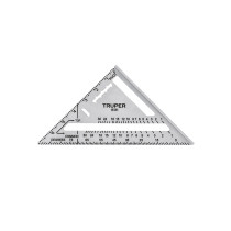 Escuadra 7" de aluminio para muros de yeso, TRUPER