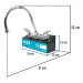 Exhibidor con mezcladora AQF-82, FOSET