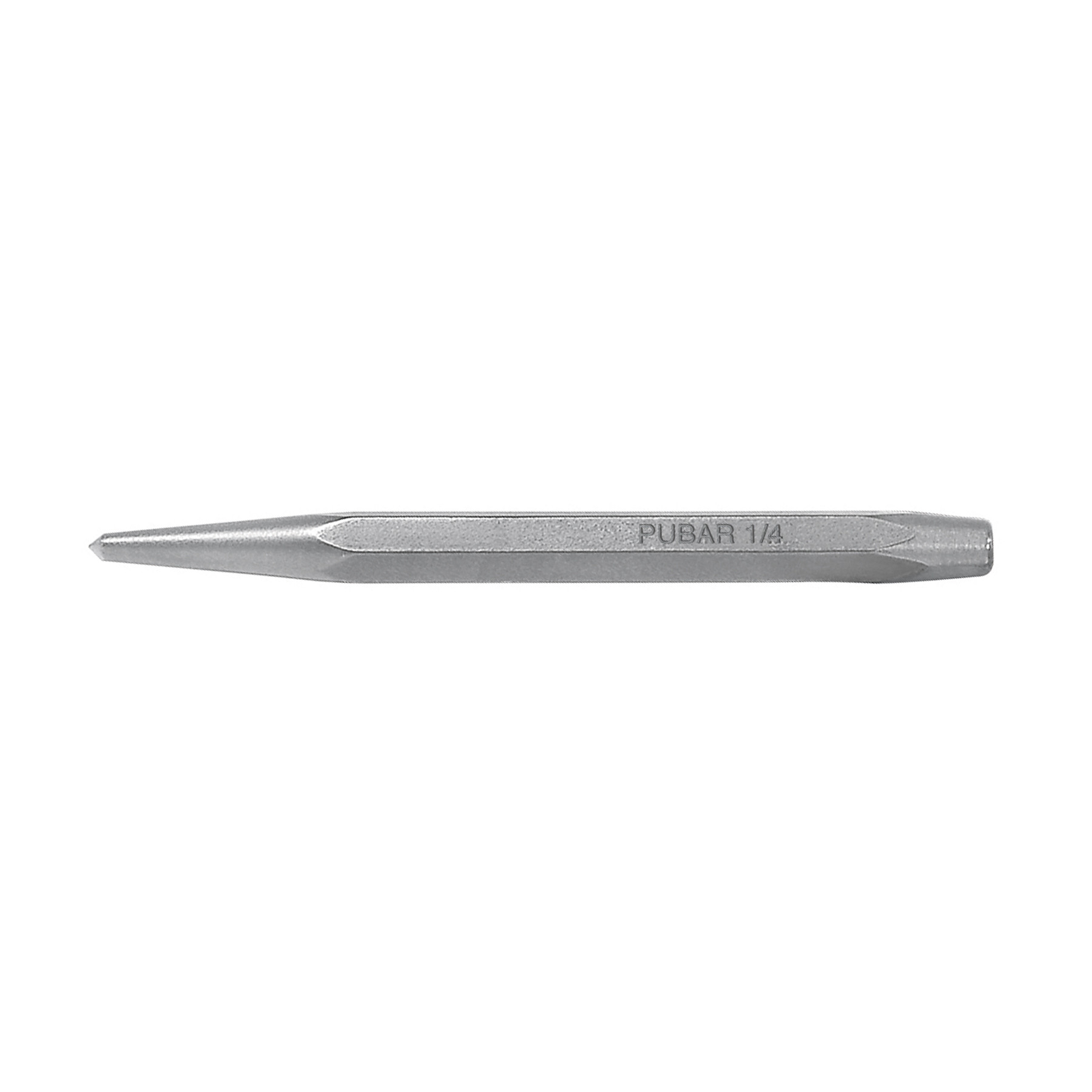 Punzón 1/4" para barrenar, largo 4-1/4", TRUPER