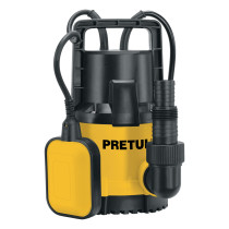 Bomba sumergible plástica, 1/2 HP para agua limpia, PRETUL